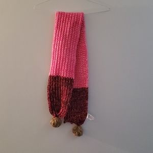 Pink scarf